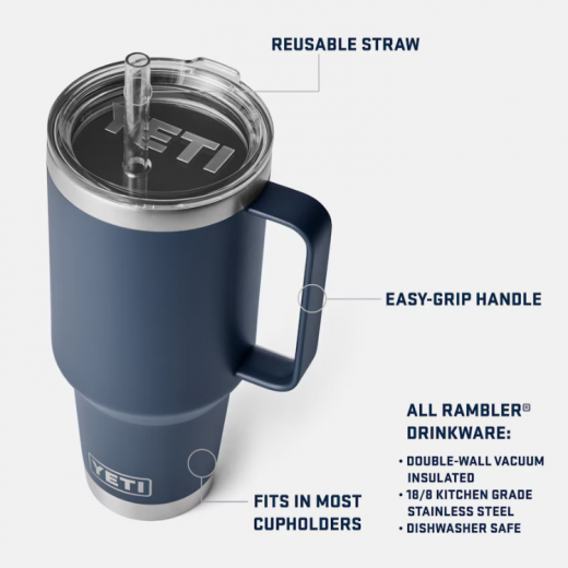 YETI Rambler 24 oz Mug with MagSlider Lid